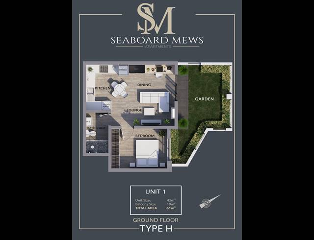 1 BEDROOM APARTMENT FOR SALE IN TABLE VIEW